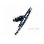 美國 Bexley Golden Age 黃金時代 限量150支 18K 鋼筆（Triangles三角形）綠銀
