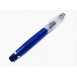臺灣 OPUS 88 製筆精基 OMAR系列 滴入式上墨鋼筆（透藍桿透明筆蓋款）