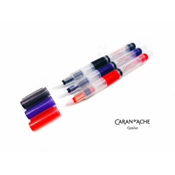 瑞士 Caran d'Ache 卡達 waterbrush 水筆 三支一組 套裝組合 瑞士 Caran d'Ache 卡達 waterbrush 水筆 三支一組 套裝組合