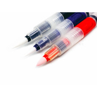 瑞士 Caran d'Ache 卡達 waterbrush 水筆 三支一組 套裝組合 瑞士 Caran d'Ache 卡達 waterbrush 水筆 三支一組 套裝組合