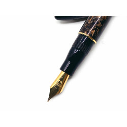 義大利 LEONARDO Furore brown 鋼筆(棕色金夾) 義大利 LEONARDO Furore brown 鋼筆(棕色金夾)