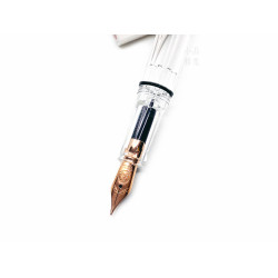 臺灣 TWSBI 三文堂 ECO 活塞鋼筆（白色玫瑰金）