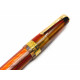 美國 Conway Stewart Spaghetti Model 100 不銹鋼尖 鋼筆 （Blood Orange 血橙橘）