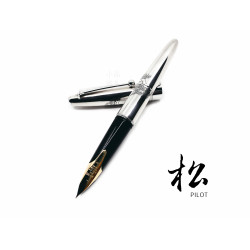 日本 PILOT 百樂 925純銀 松 14K金 鋼筆 日本 PILOT 百樂 925純銀 松 14K金 鋼筆