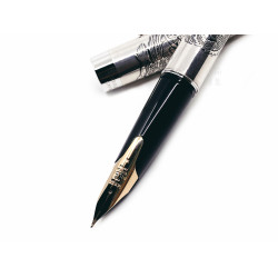 日本 PILOT 百樂 925純銀 四爪龍 14k金 鋼筆