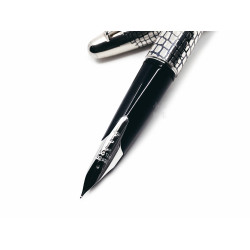 日本 PILOT 百樂 925純銀 石頭紋 18k金 鋼筆 日本 PILOT 百樂 925純銀 石頭紋 18k金 鋼筆