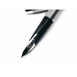 日本 PILOT 百樂 925純銀 方格 18k金 鋼筆 日本 PILOT 百樂 925純銀 方格 18k金 鋼筆