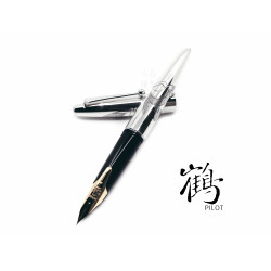日本 PILOT 百樂 925純銀 鶴 14K金 鋼筆 日本 PILOT 百樂 925純銀 鶴 14K金 鋼筆