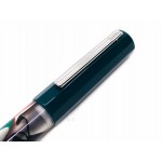 臺灣 OPUS 88 製筆精基 Flow 流動 正統滴入式上墨鋼筆（Green 綠色 - 碧波流動）