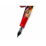 臺灣 OPUS 88 製筆精基 Flow 流動 正統滴入式上墨鋼筆(Red 紅色- 赤焰流動) 臺灣 OPUS 88 製筆精基 Flow 流動 正統滴入式上墨鋼筆(Red 紅色- 赤焰流動)