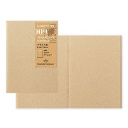日本 MIDORI TRAVELER'S notebook PA SIZE#009 Kraft Paper牛皮紙 日本 MIDORI TRAVELER'S notebook PA SIZE#009 Kraft Paper牛皮紙