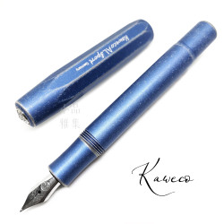 德國 Kaweco AL Sport 藍石頭紋鋼筆 可加購短鋼皮套 德國 Kaweco AL Sport 藍石頭紋鋼筆 可加購短鋼皮套