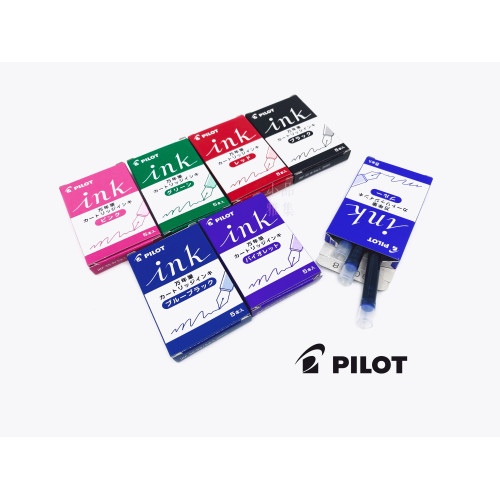 日本 PILOT 百樂 卡式墨水 (一盒5支裝)