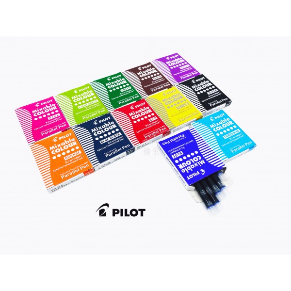 日本 Pilot 百樂 卡式墨水 (一盒6支裝) 