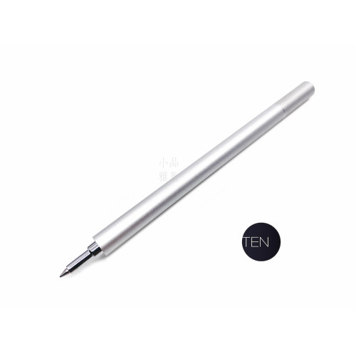 (特價中) TEN Stationery Shell系列 鋼珠筆(銀色)