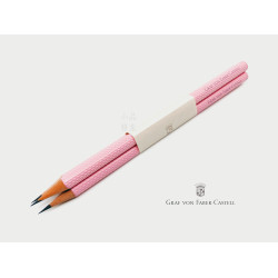 德國 Graf von Faber-Castell 繩紋飾 三入一組鉛筆(Yozakura 夜櫻) 德國 Graf von Faber-Castell 繩紋飾 三入一組鉛筆(Yozakura 夜櫻)