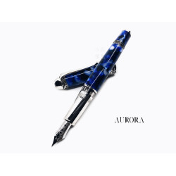 義大利 AURORA Oceano Atlantico 大西洋 純銀裝飾 限量480支 18K 活塞鋼筆 義大利 AURORA Oceano Atlantico 大西洋 純銀裝飾 限量480支 18K 活塞鋼筆