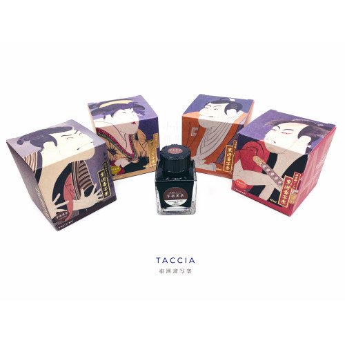日本 TACCIA 浮世繪系列 東洲斎写楽 40ml 鋼筆墨水