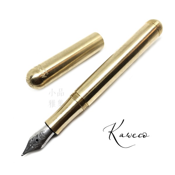 德國 Kaweco Liliput BRASS 黃銅 迷你手帳型鋼筆 (平滑款）