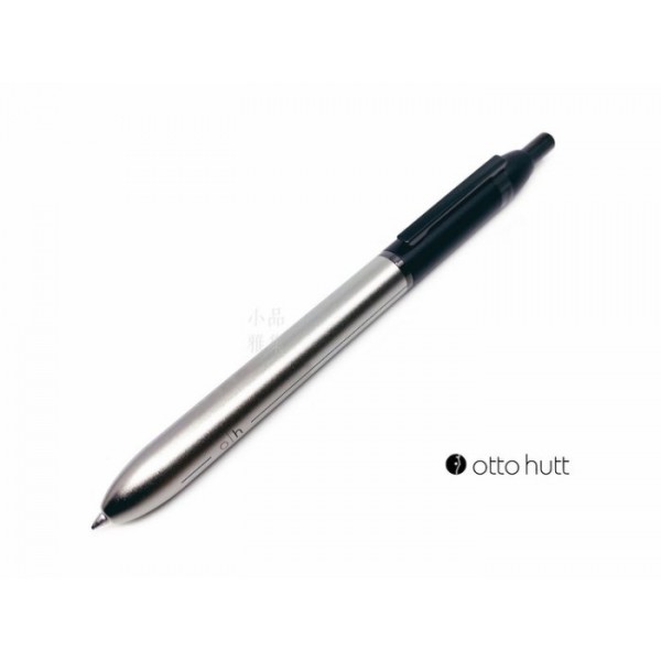 德國 OTTO HUTT 奧托赫特 Design03 dark grey 灰桿黑蓋原子筆