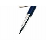 德國 OTTO HUTT 奧托赫特 Design03 navy grey 深藍銀蓋鋼珠筆