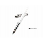 德國 OTTO HUTT 奧托赫特 Design03 light grey 珍珠白桿銀蓋鋼筆
