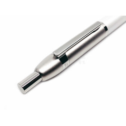 德國 OTTO HUTT 奧托赫特 Design03 light grey 珍珠白桿銀蓋原子筆 德國 OTTO HUTT 奧托赫特 Design03 light grey 珍珠白桿銀蓋原子筆