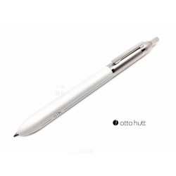 德國 OTTO HUTT 奧托赫特 Design03 light grey 珍珠白桿銀蓋原子筆