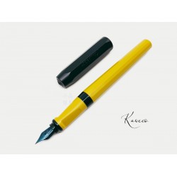 德國 Kaweco Perkeo 鋼筆（黑蓋芥末黃桿）