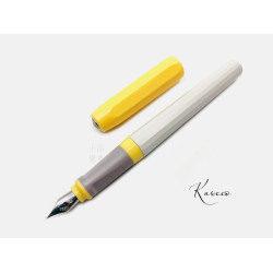德國 Kaweco Perkeo 鋼筆(黃蓋灰桿) 德國 Kaweco Perkeo 鋼筆(黃蓋灰桿)