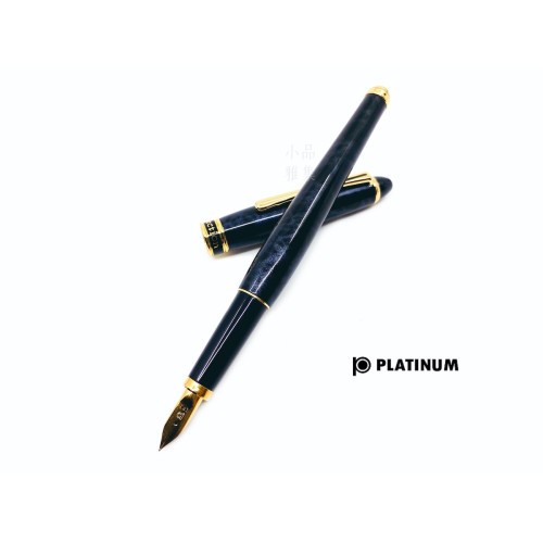 日本 Platinum 白金 Affection 鍾愛系列仕女鋼筆(花紋黑)