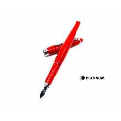 日本 Platinum 白金 Affection 鍾愛系列仕女鋼筆(素色紅) 日本 Platinum 白金 Affection 鍾愛系列仕女鋼筆(素色紅)