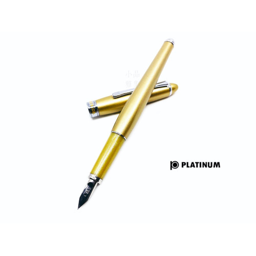 日本 Platinum 白金 Affection 鍾愛系列仕女鋼筆(素色金)