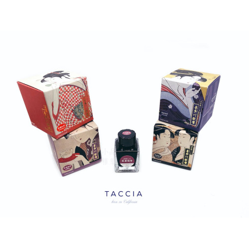 日本 TACCIA 浮世繪系列 喜多川歌麿 40ml 鋼筆墨水