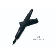 德國 Faber-Castell 輝柏 E-Motion系列 黑金鋼雕紋 霧黑鋼筆 (148621) 德國 Faber-Castell 輝柏 E-Motion系列 黑金鋼雕紋 霧黑鋼筆 (148621)