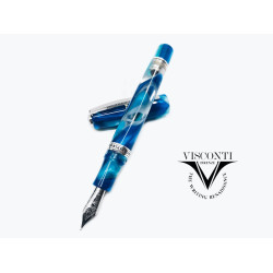 (預購商品) 義大利 Visconti 全球限量888支 Blue Lagoon 藍綠鋼筆 (預購商品) 義大利 Visconti 全球限量888支 Blue Lagoon 藍綠鋼筆