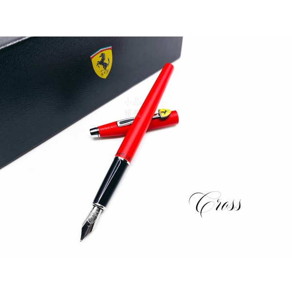 CROSS 高仕 CLASSIC CENTURY 法拉利 新經典世紀系列 鋼筆（霧紅）