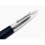 法國Waterman 頂級 新海洋系列 18k 鋼筆 (黑色皮革款）