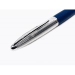 法國Waterman 頂級 新海洋系列 18k 鋼筆 (藍色皮革款）