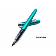 日本 Platinum 白金 Plaisir 鋼筆(Teal Green 翠綠色) 日本 Platinum 白金 Plaisir 鋼筆(Teal Green 翠綠色)
