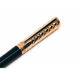 法國 S.T. DUPONT 都彭 LIBERTE 系列 PINK GOLD/BLACK 黑色玫瑰金蓋 鋼珠筆 法國 S.T. DUPONT 都彭 LIBERTE 系列 PINK GOLD/BLACK 黑色玫瑰金蓋 鋼珠筆