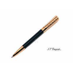 法國 S.T. DUPONT 都彭 LIBERTE 系列 PINK GOLD/BLACK 黑色玫瑰金蓋 原子筆 法國 S.T. DUPONT 都彭 LIBERTE 系列 PINK GOLD/BLACK 黑色玫瑰金蓋 原子筆