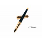 法國 S.T. DUPONT 都彭 LIBERTE 系列 PINK GOLD/BLACK 黑色玫瑰金蓋 鋼珠筆