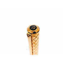 法國 S.T. DUPONT 都彭 LIBERTE 系列 PINK GOLD/BLACK 黑色玫瑰金蓋 14K鋼筆 法國 S.T. DUPONT 都彭 LIBERTE 系列 PINK GOLD/BLACK 黑色玫瑰金蓋 14K鋼筆