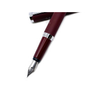 小品雅集 訂製款 霧面絲絨鋼筆(酒紅) 小品雅集 訂製款 霧面絲絨鋼筆(酒紅)