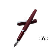 小品雅集 訂製款 霧面絲絨鋼筆(酒紅) 小品雅集 訂製款 霧面絲絨鋼筆(酒紅)