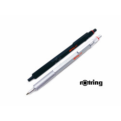 德國 rOtring 洛登 600型 金屬筆桿  原子筆(黑/銀) 德國 rOtring 洛登 600型 金屬筆桿  原子筆(黑/銀)