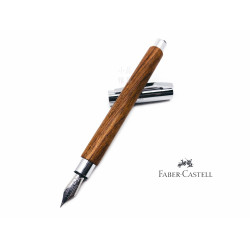 德國 Faber-Castell 輝柏 Ambition 成吉思汗 胡桃木 鋼筆(148582) 德國 Faber-Castell 輝柏 Ambition 成吉思汗 胡桃木 鋼筆(148582)