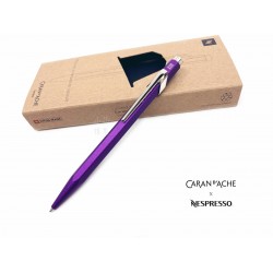 瑞士卡達 Caran d'Ache 849 Nespresso 咖啡膠囊聯名原子筆（三代深紫）