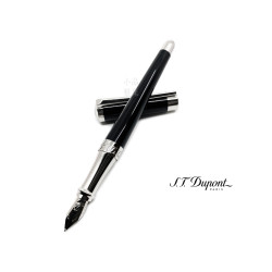 法國 S.T. DUPONT 都彭 LIBERTE 系列 Black  LACQUER &palladium 黑色中國漆 14K金 鋼筆 法國 S.T. DUPONT 都彭 LIBERTE 系列 Black  LACQUER &palladium 黑色中國漆 14K金 鋼筆